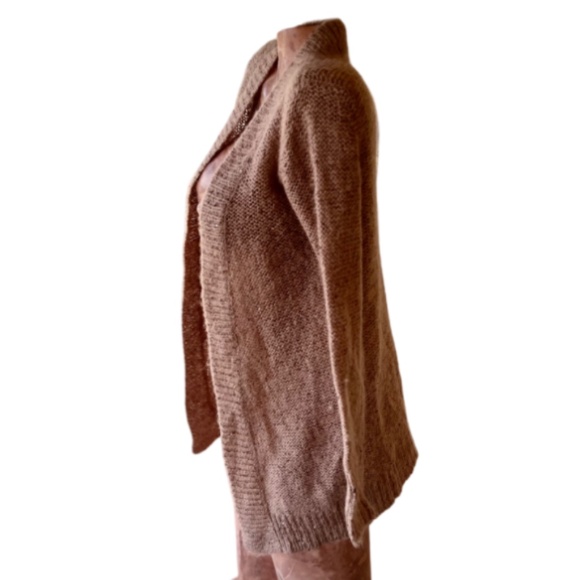 CYTHIA ROWLEY Cream/Pink Knit Crochet - Picture 4 of 8